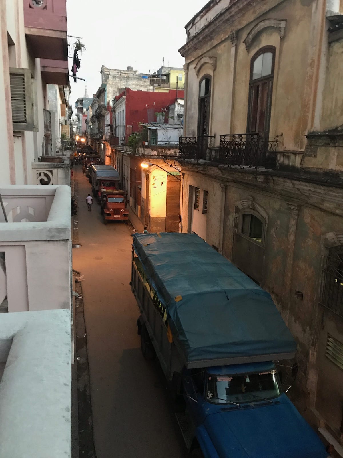 View from my apartment in Havana