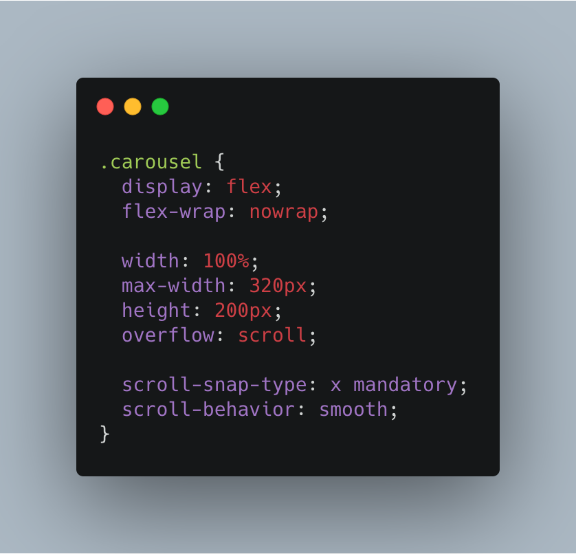 Simple scrolling and snap with CSS